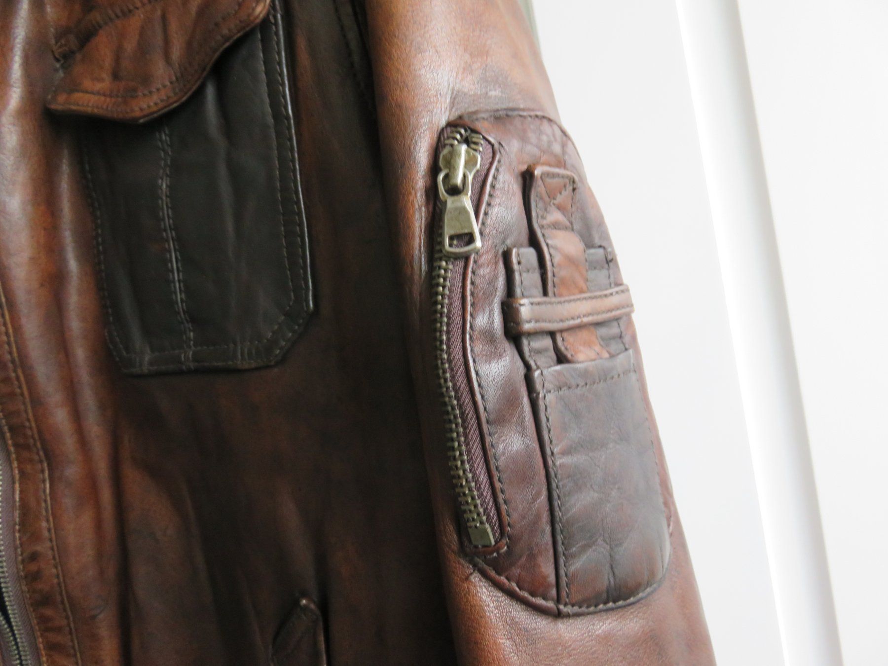 Giacche: LEDERJACKE Gr. 56 – Nuovo (secondo la descrizione) da Lachen SZ venduto da portofino01 2