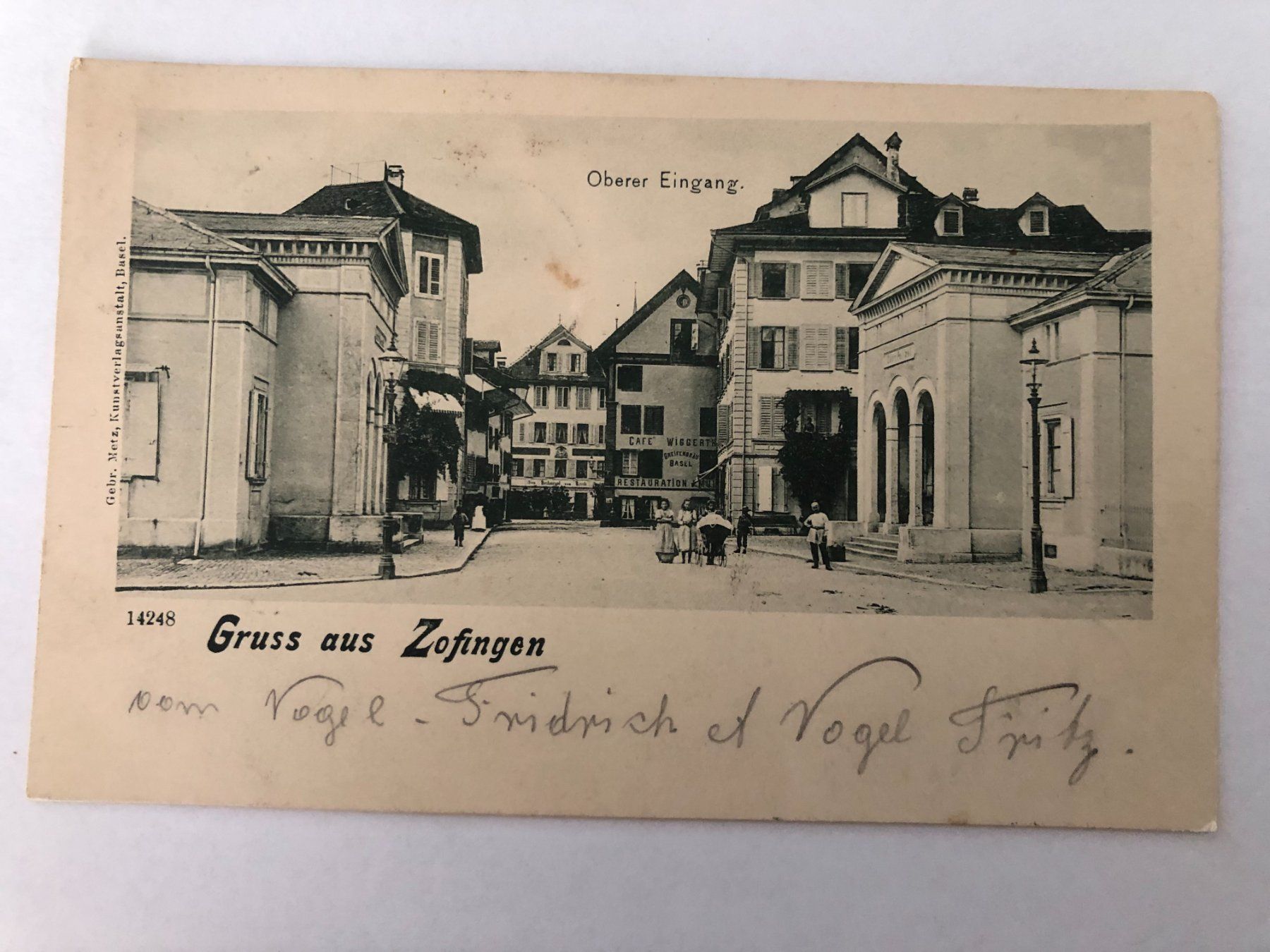 Cartes postales: Gruss aus Zofingen Oberer Eingang 1903 – D'occasion à Pfäffikon ZH par Waltoversand