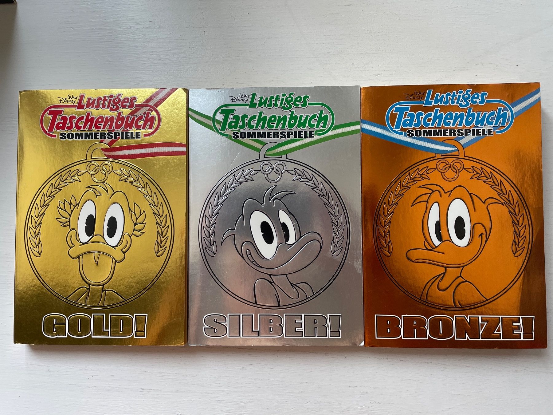 Fumetti: Lustiges Taschenbuch - Sommerspiele Gold / Silber / Bronze – Usato da Zürich venduto da Andy_t71 1
