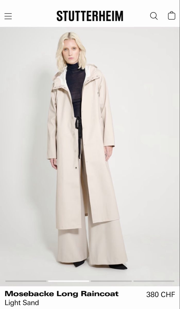 Stutterheim Giacche: Stutterheim rain coat (S) Mosebacke Long – Nuovo (secondo la descrizione) da Basel venduto da mar_fp5q 3