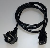 Netzkabel 1.4m 230V mit Schuko-Stecker (für Deutschland)