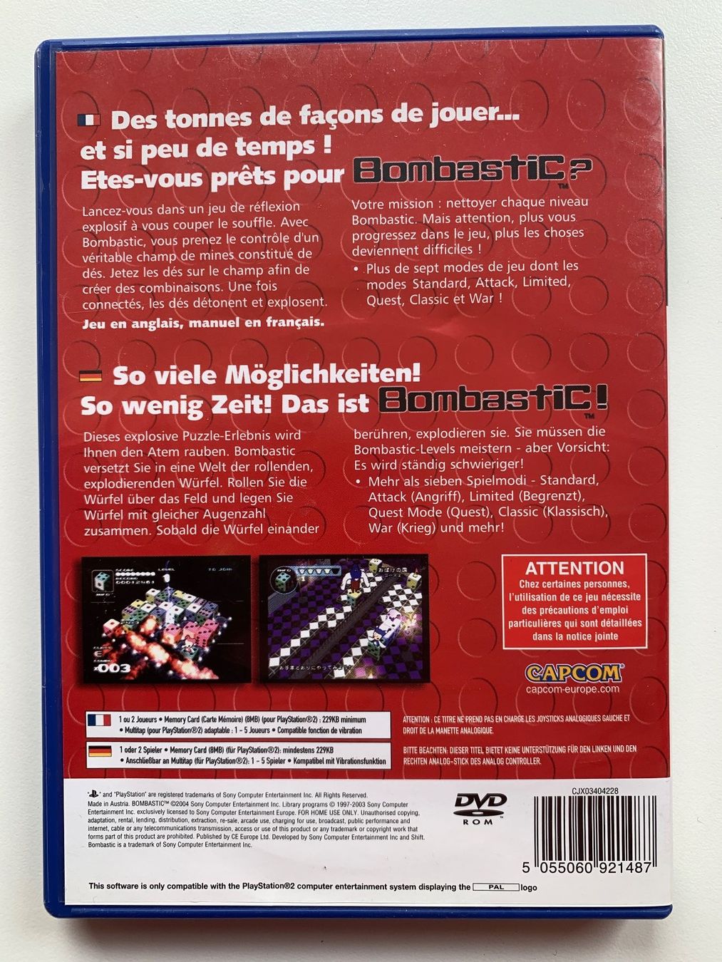 Sony Giochi: PS2 Bombastic – Usato da Kaiseraugst venduto da Marsupower 2