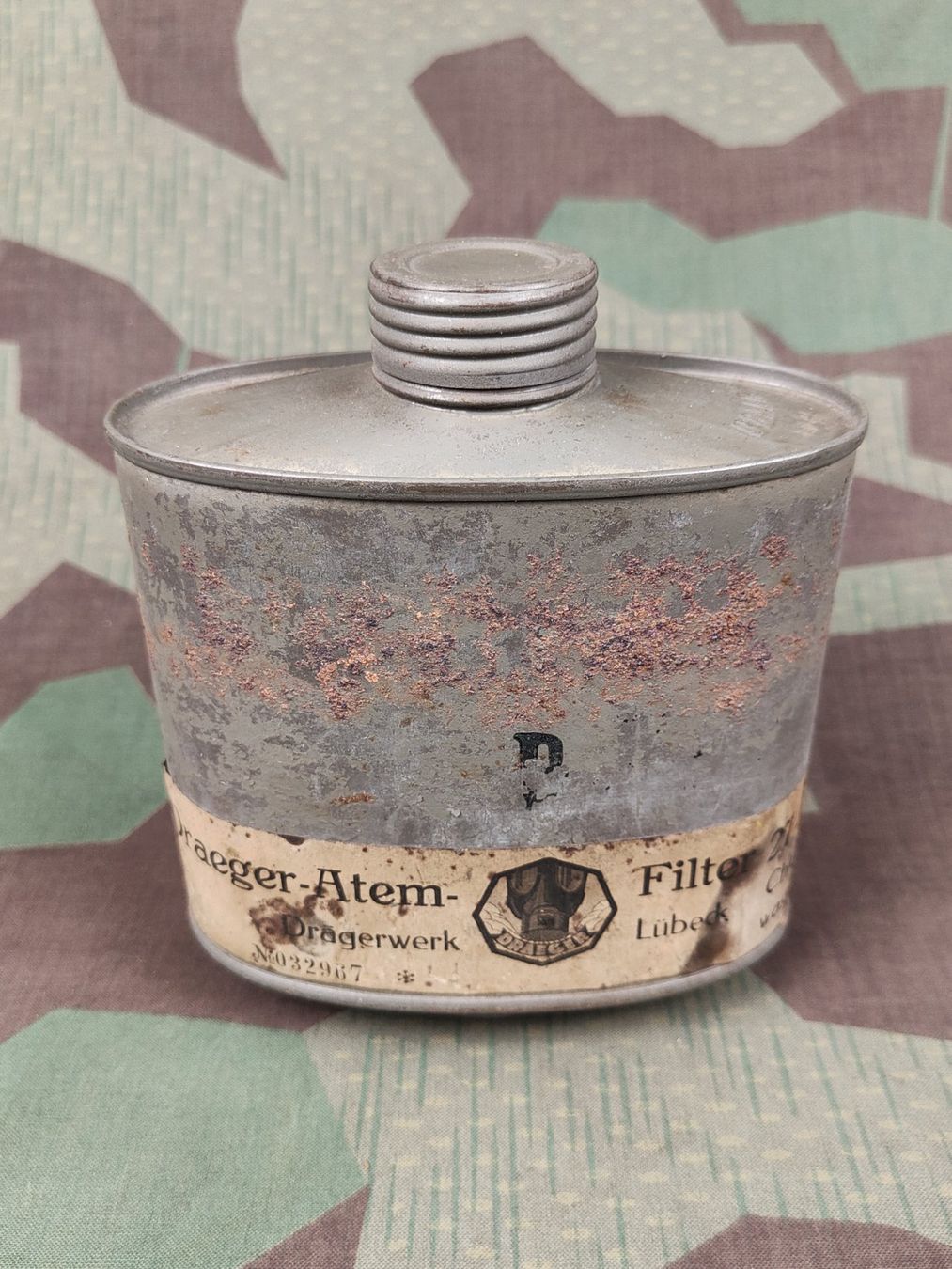 Uniformi: Draeger-Atem-Filter 27 B – Usato da Bauma venduto da SwissMilitaria