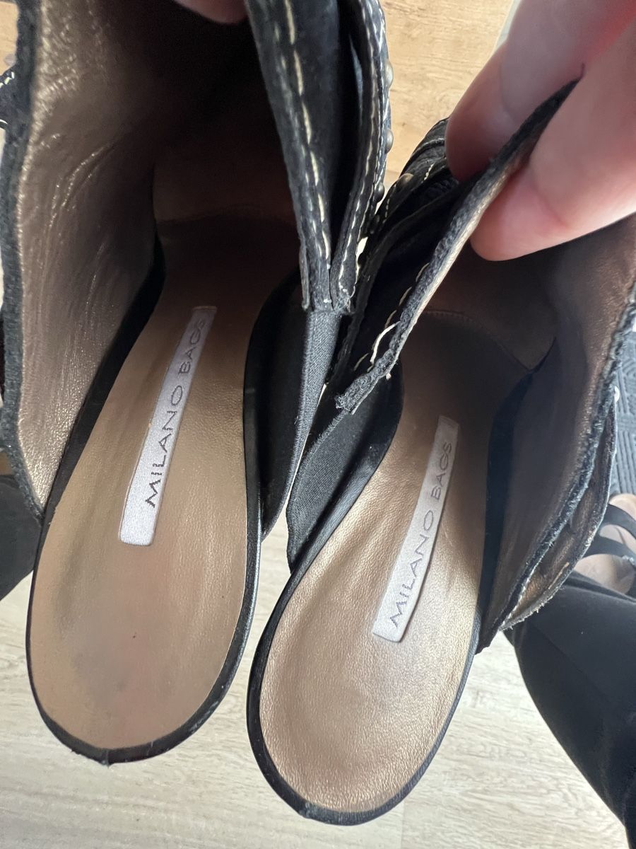 Damenschuhe: Leder Schuhe gr. 40 Milano Bag – Gebraucht aus Triesen von bubita 3
