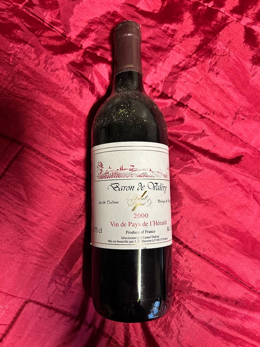 Vino: Rotwein Baron de Valéry 2000 / Kellerräumung – Nuovo (secondo la descrizione) da Aadorf venduto da gico03