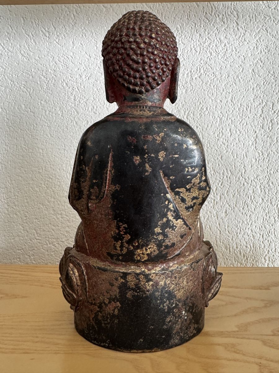 Sculture & Statue: Antiker Bronze Buddha aus Tibet – Usato da Zürich venduto da WKND93 2