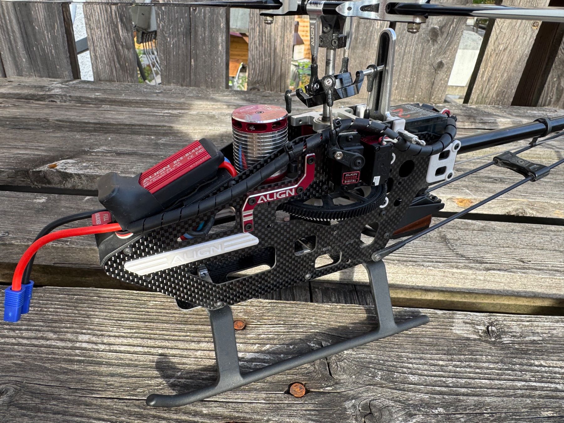 Align Modellismo RC: T-Rex 450L Dominator mit Brain 2 – Usato da Möhlin venduto da Trophy 6