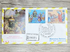 CL05 Enveloppe + Timbre Poste Vaticane 1983