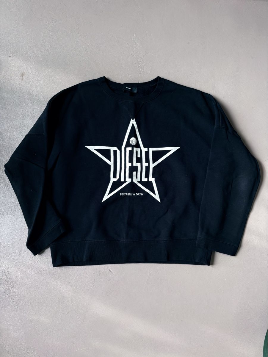 Diesel Maglioni & Felpe: felpa nera Diesel, perfette condizioni, oversize – Nuovo (secondo la descrizione) da Agno venduto da mar_qxg5