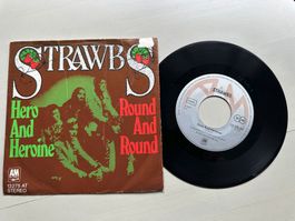 STRAWBS rare Single Hero and heronie Kult Folk Rock 1974