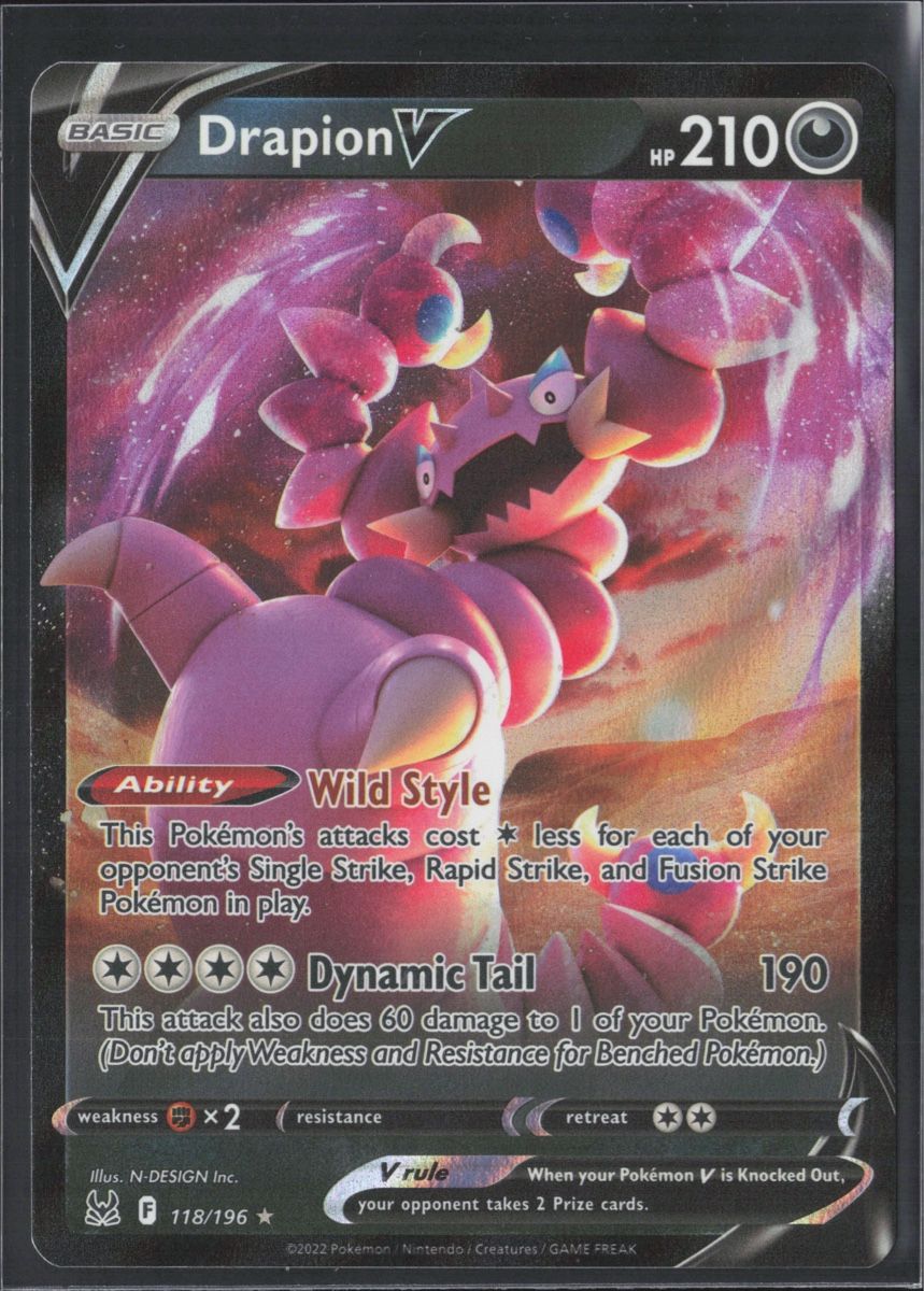 Pokémon Sammelbilder & Trading cards: POKÉMON / Drapion V / Lost Origin 🇺🇸 – Gebraucht aus Herzogenbuchsee von TCG-HQ