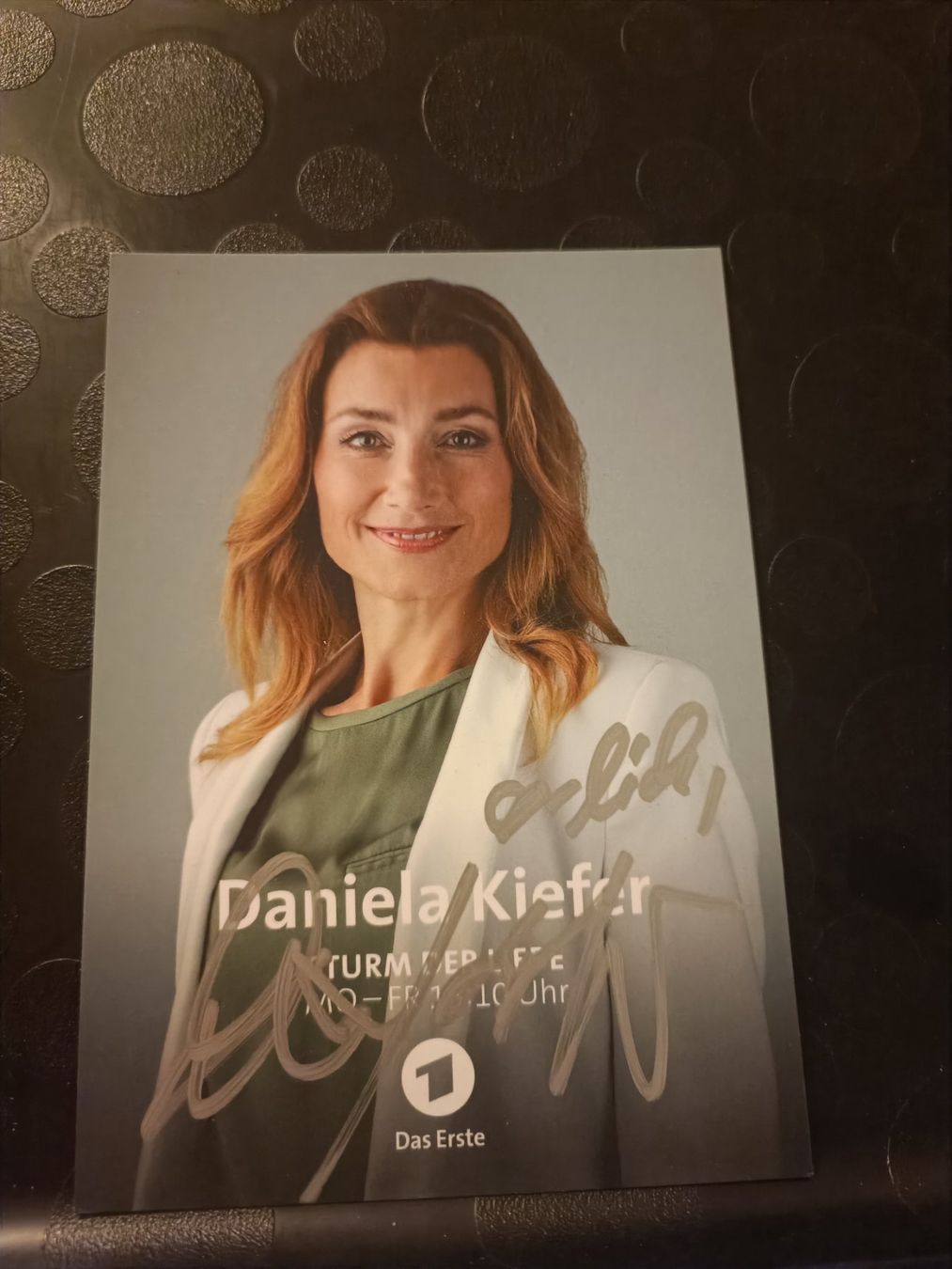 Autogramme: Daniela Kiefer - handsigniert - Sturm der Liebe – Gebraucht aus Menziken von Artographs