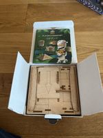 Escape Welt Space Box Puzzle Spiel Holz guter Zustand