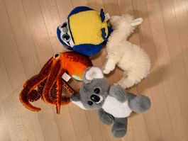 4 Pluschtierli