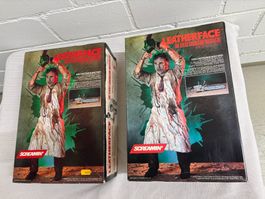 NEU 2 STÜCKE LEATHERFACE Figur / Bausatz von Screamin'
