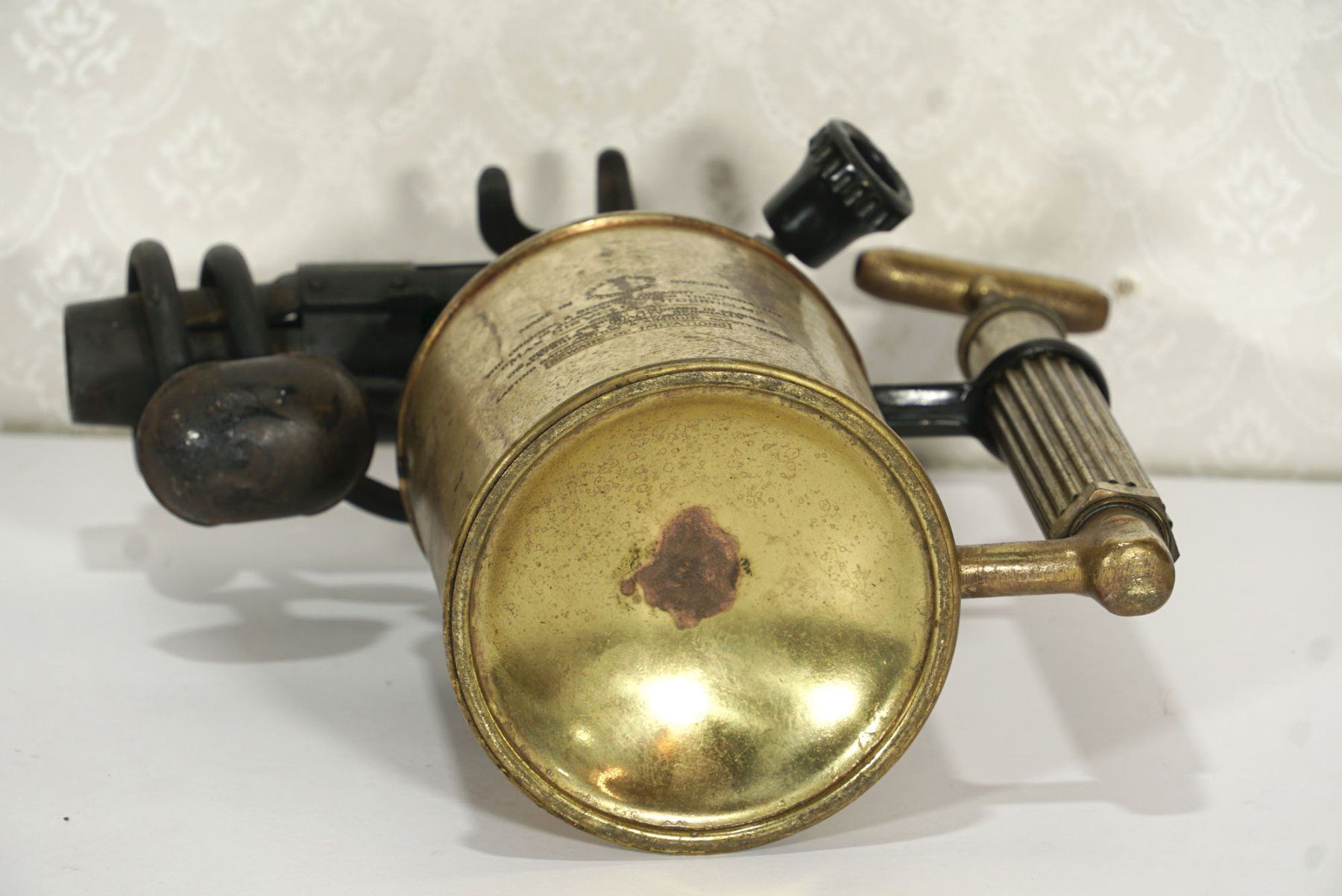 Tutti gli attrezzi: antike Lötlampe - Bunsenbrenner Sievert Sweden – Usato da Meggen venduto da Trouvaillen 8
