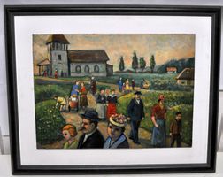 Tableau (voir signature)