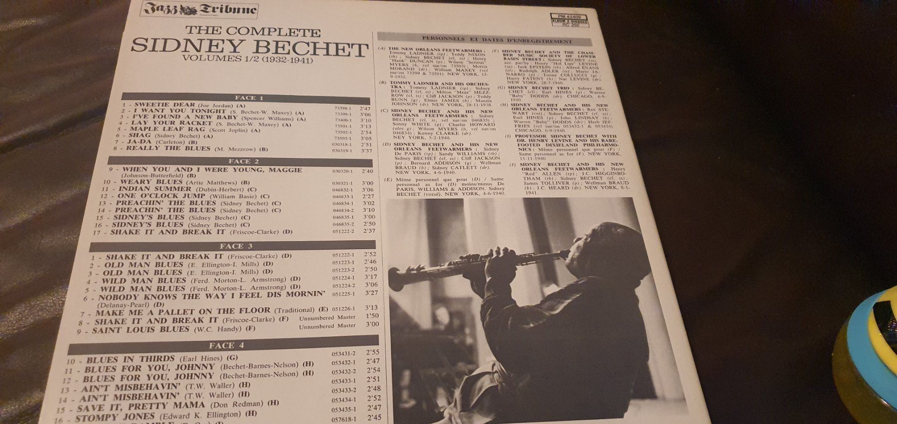 Dischi in vinile: Doppel LP the complete Sidney Bechet Vol 1&2 – Usato da Baden venduto da swiss-alps 2