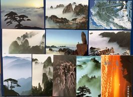 1994 - China - HUANGSHAN  Berg - Kompl. SET Postkarten **