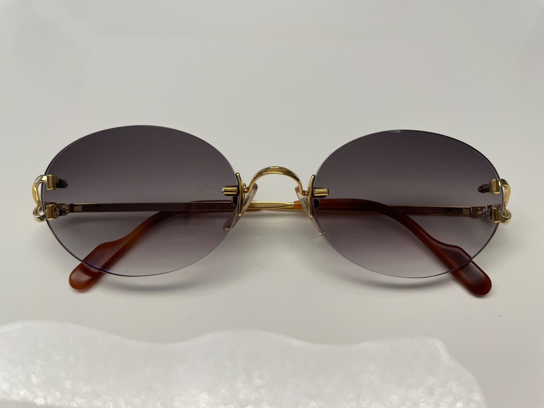 Cartier Occhiali & Lenti: Lunettes Cartier Vintage Percés Or C Décor – Nuovo (secondo la descrizione) da Bottens venduto da 2Lens 5