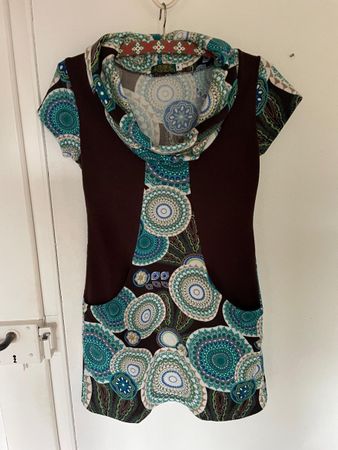 Gemustertes Damenkleid Grösse M