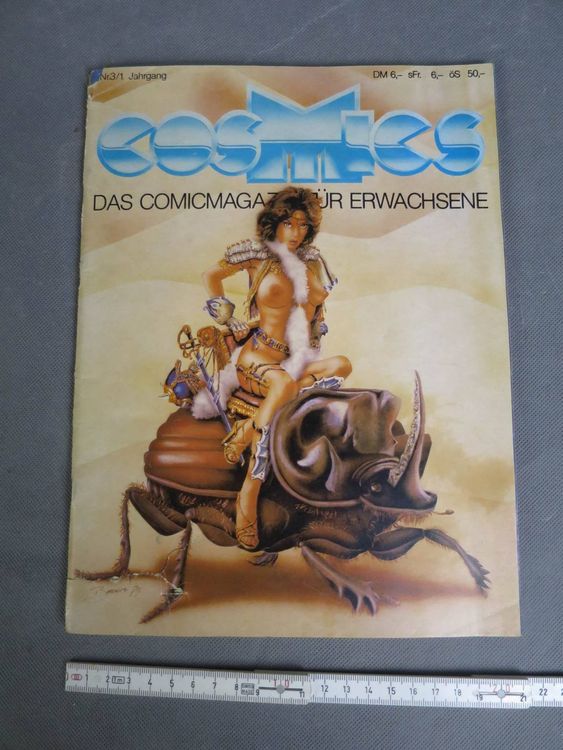 COSMICS Nr 3/1 Jahrgang Das Comic Magazin für Erwachsene Kaufen auf
