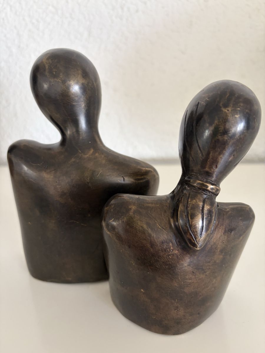 Sculture & Statue: Bronze abstrakt,  Du und Ich – Nuovo (secondo la descrizione) da Zürich venduto da eileenchen1 2