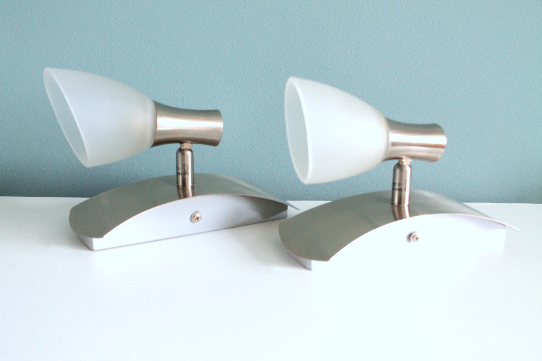 Lampadari & plafoniere: 2 elegante 1-Spot Halogen WAND - / DECKENLEUCHTEN – Usato da Rebstein venduto da QuasarVincent