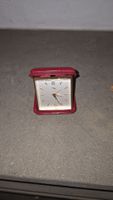Reis Wecker ImHof suisse in rotem Etui mechanisch 