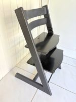 Stokke Tripp Trapp Hochstuhl, schwarz – gut erhalten