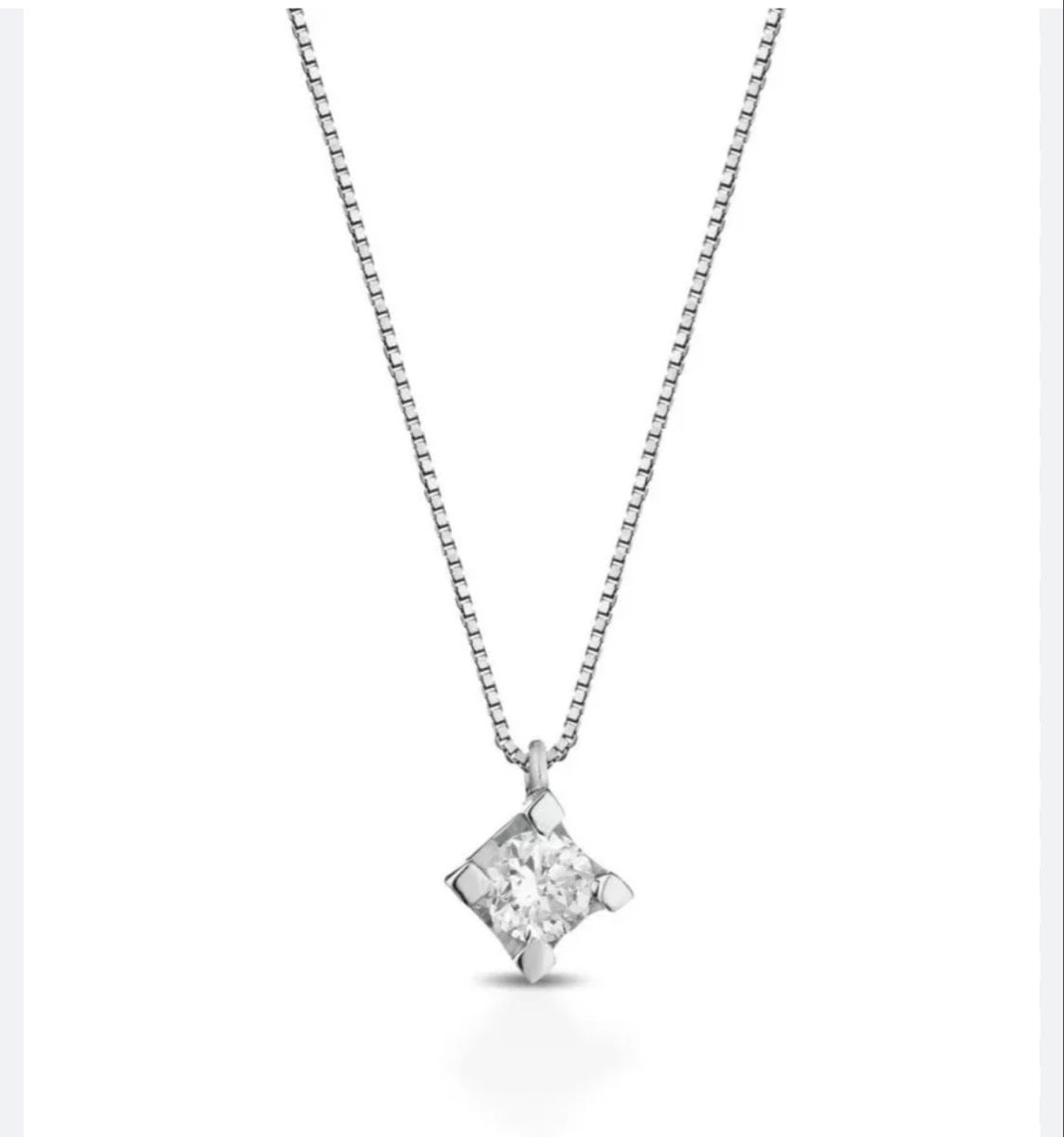 Colliers: Collana diamante – Neuf avec emballage d'origine à Gravesano par mer_xc6b