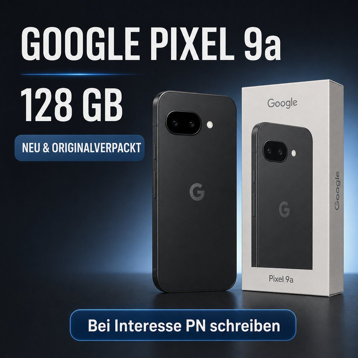 Google Telefoni cellulari / Smartphones: Google Pixel 9a, 18 GB, neu unverpackt – Nuovo e nell'imballaggio originale da Thun venduto da Loni6