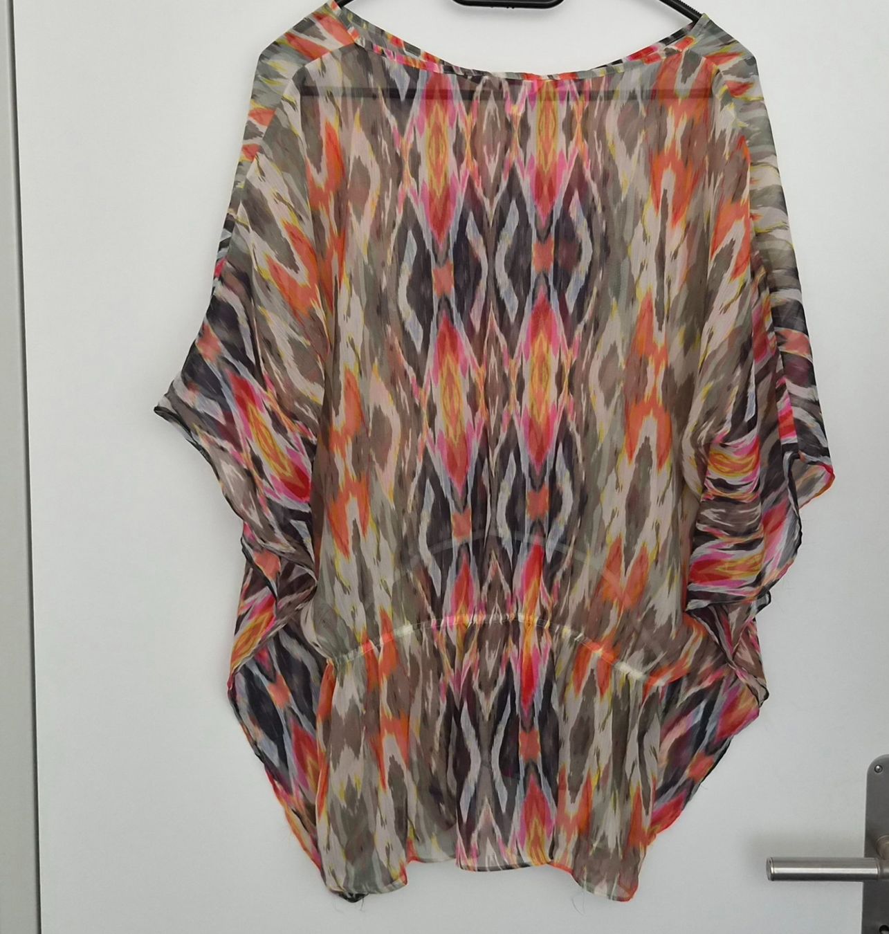 Esprit Tuniques: Esprit luftige transparente Bluse Strand Tunika Gr. M/38 – Neuf (Voir description) à Kollbrunn par Bobibau