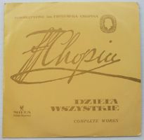 LP Vinyl: F. Chopin Mazurkas, Poland 1960