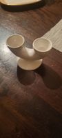 Vintage Carlton Ware, England - Weisser Doppel-Eierbecher 