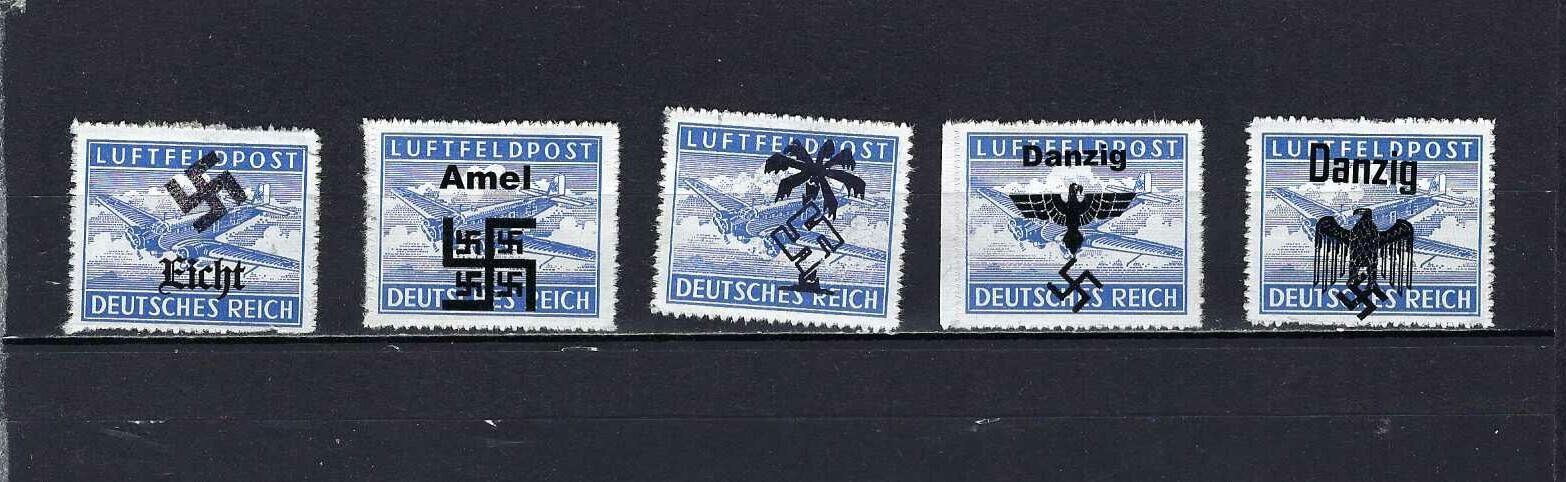 Alle Briefmarken: Luftfeldpost mit Aufdruck ** – Neu und originalverpackt aus Lindau von Rickie123
