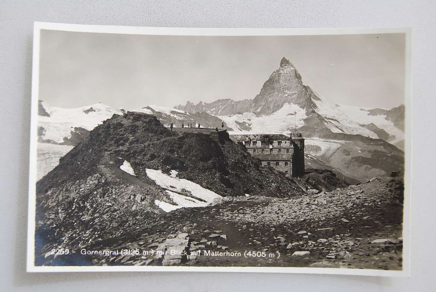 Ansichtskarten: AK Gornergrat mit Blick auf Matterhorn – Gebraucht aus Rüfenacht BE von Toro06