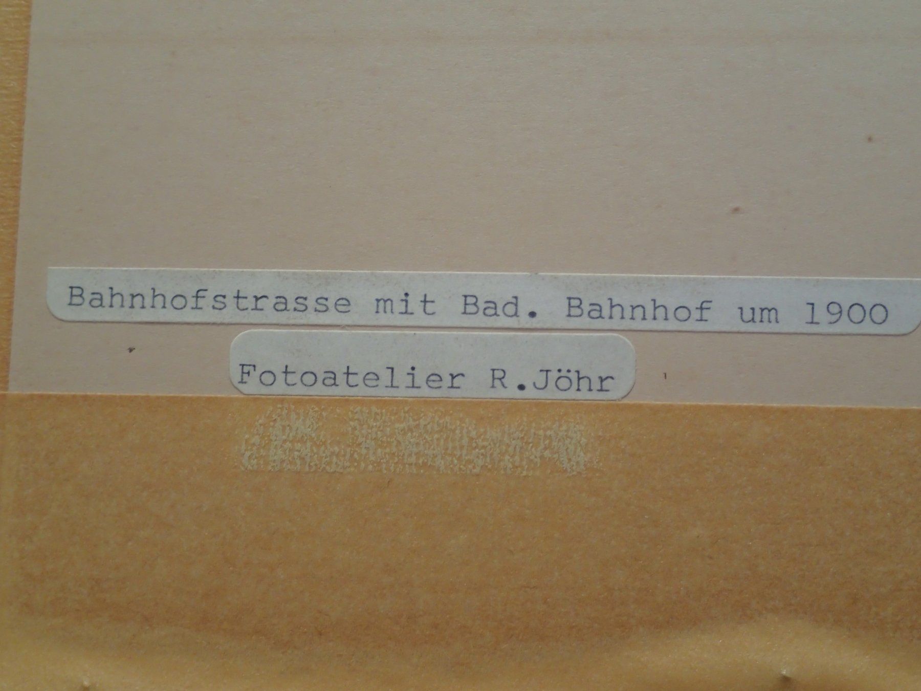 Foto & Immagini: Bahnhofstrasse mit Bad. Bahnhof um 1900  Basel – Usato da Allschwil venduto da Salus17 3