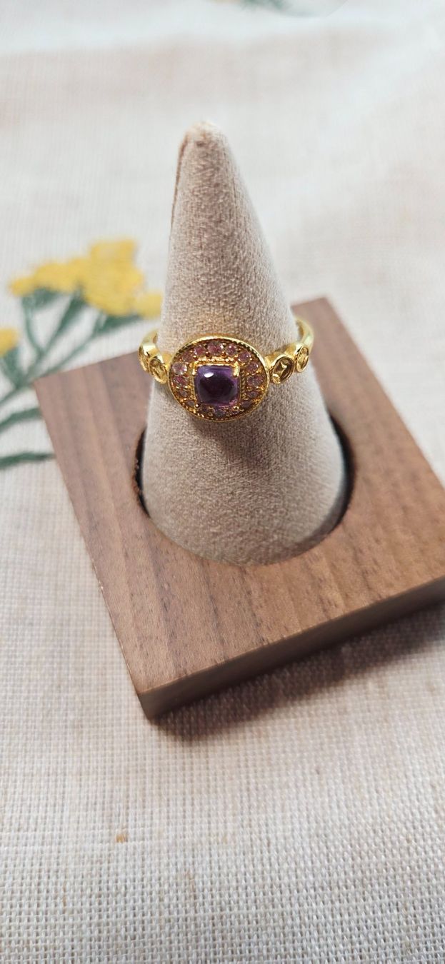 Anelli: NEW - S925 Amethyst Ring (Adjustable) – Nuovo (secondo la descrizione) da Zürich venduto da cin_wcf6 3