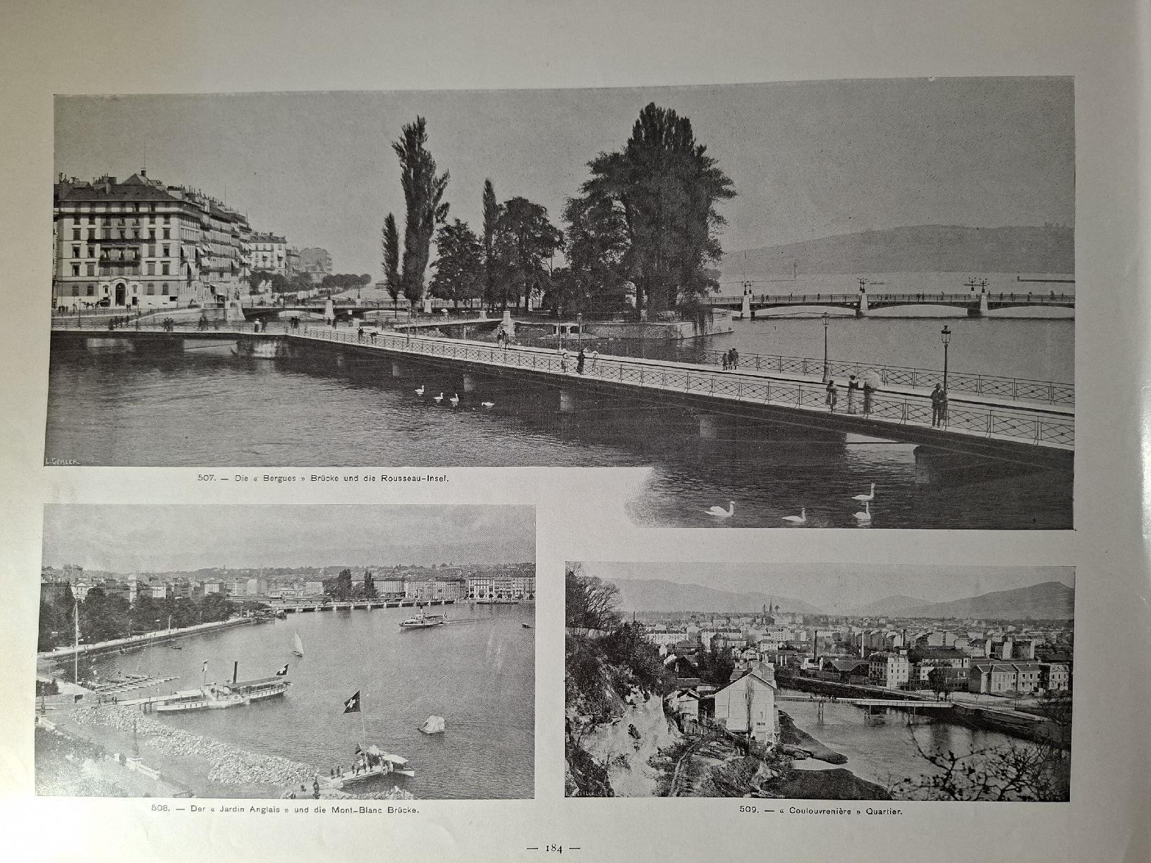 Bücher: Heft  Schweizer Panorama Album, Genf, 1903 – Gebraucht aus Grindelwald von carro5 3