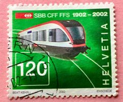 Nr.1049 GESTEMPELT 2002 Leichttriebwagen  
