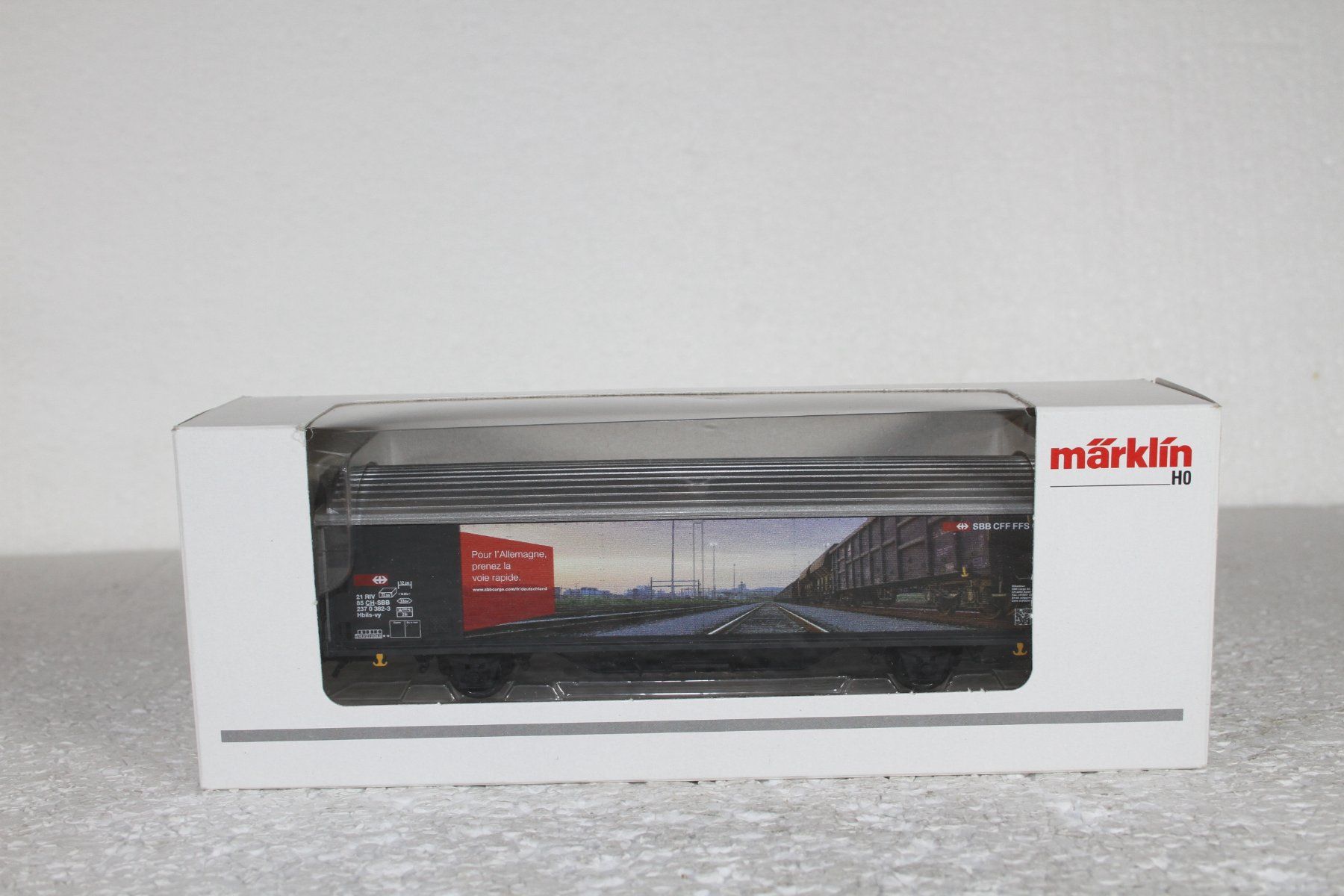 Märklin Modellini di ferrovie: Märklin 4735.052 SBB Schiebewandwagen – Nuovo (secondo la descrizione) da Triesen venduto da gleis8