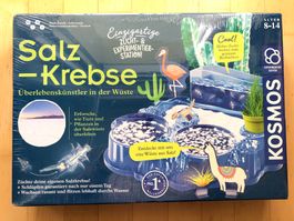 EXPERIMENTIERKASTEN Salz-Krebse KOSMOS (originalverpackt !!)