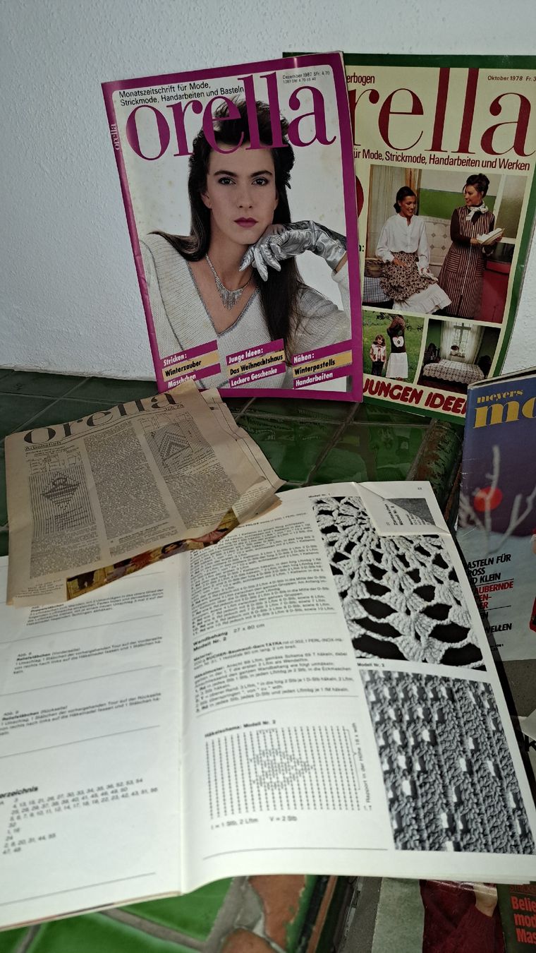 Riviste & Magazine: Ortelöa und Modeblätter Vintage  – Usato da Kölliken venduto da Upcycling-by-Mc-TAM 1