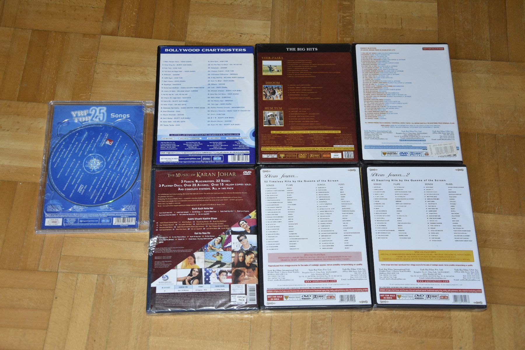 Musik- & Konzertvideos: Bollywood DVD Collection – Neu (gemäss Beschreibung) aus Belmont-sur-Yverdon von  5