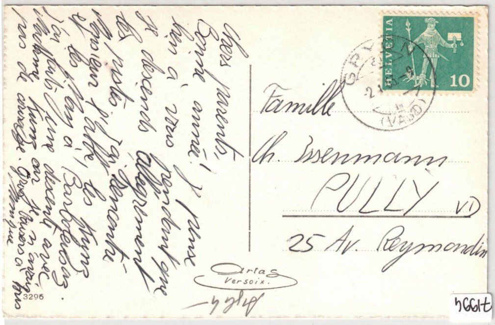 Cartes postales: Gryon - 4 Bild AK Tavennaz – D'occasion à Binningen par Mountainrider 1