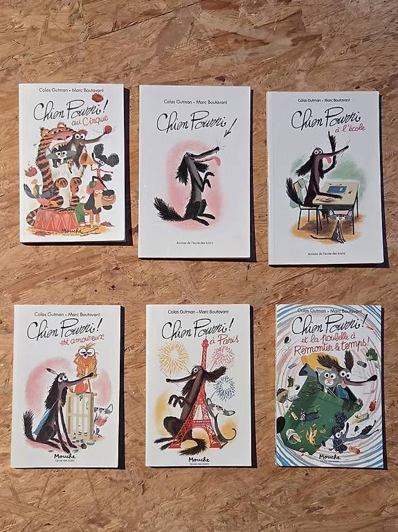 Libri: 6 livres chien pourri! – Usato da Sergey venduto da swixkey
