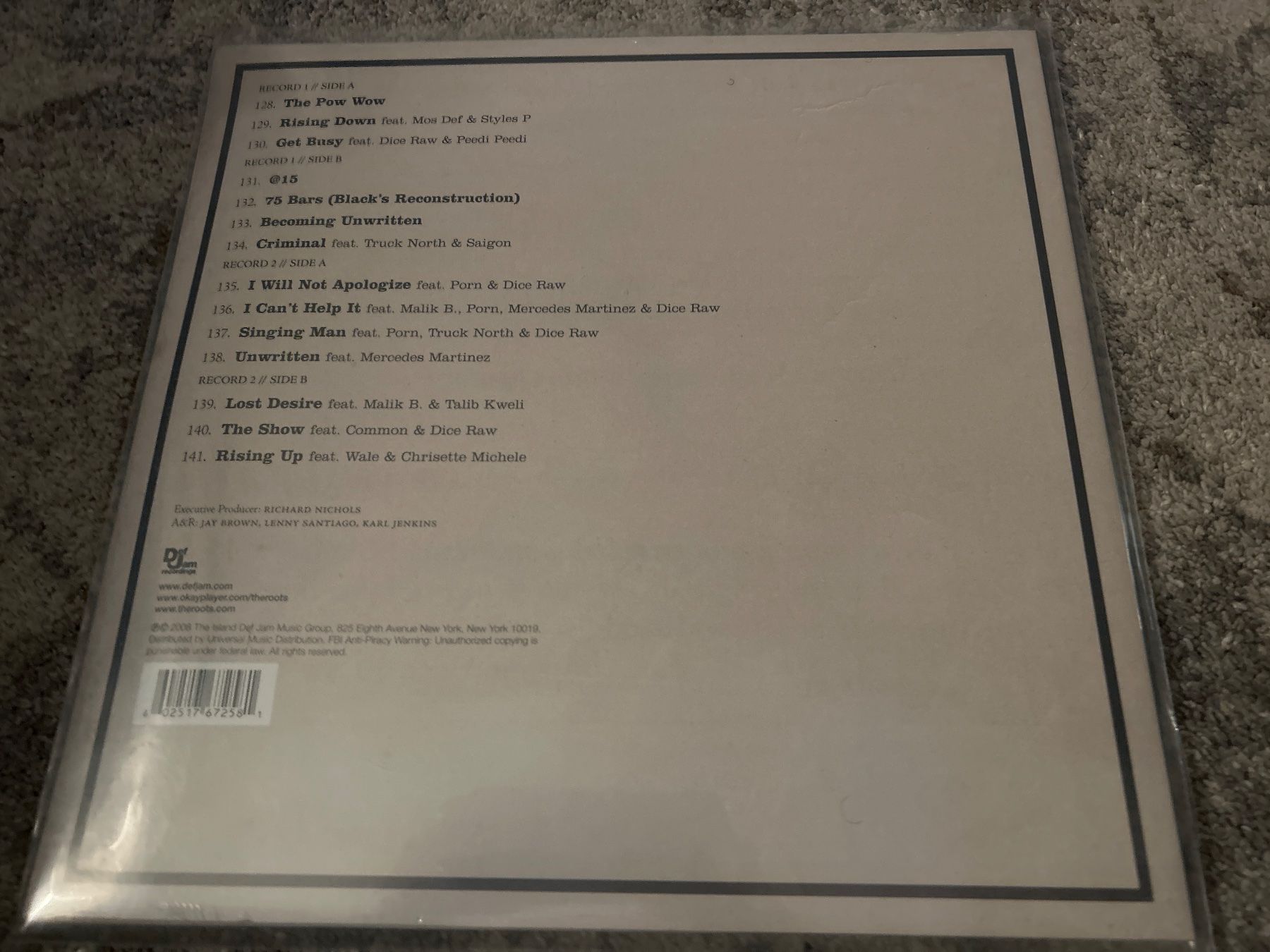 Dischi in vinile: The Roots - rising down, 2Lps – Usato da Thalwil venduto da eng_yys6 1