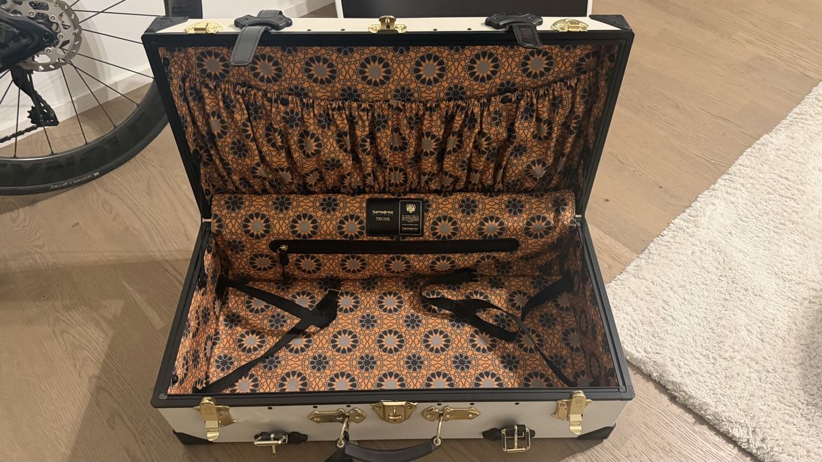 Samsonite Valigie: Samsonite Black Label Trunk Vintage weiss – Usato da Zürich venduto da joy_56l9 6