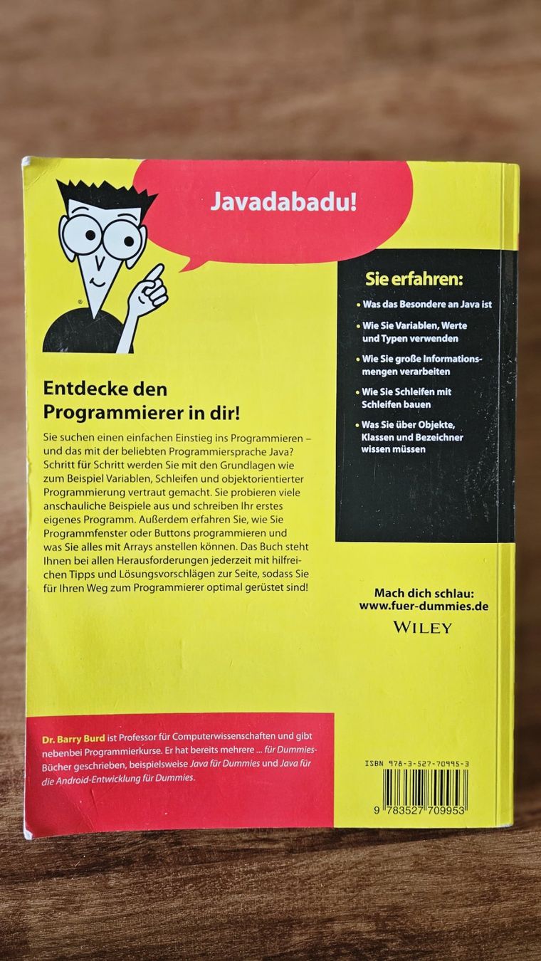 Livres: Java Programieren for Dummies – D'occasion à Unterentfelden par Fabian0312 1